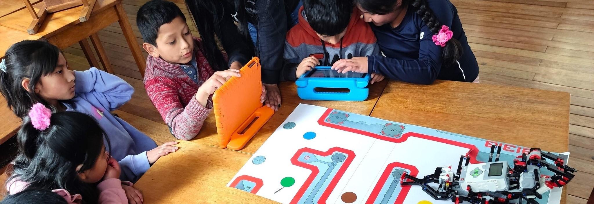 STEAM during holiday program
